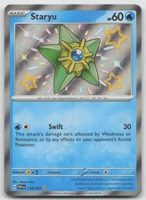 Staryu Shiny Rare SV: Paldean Fates 118/091 Holo NM on eBay