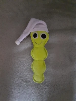Handmade cute felt catnip glow worm (cat toy)