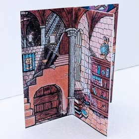 Lego 4721,  Hogwarts Classroom, Harry Potter, 100% Complete w/ backdrop & manual