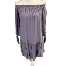  Xhilaration Embroidered Boho Dress Size S Tiered Flowy Festival Cottagecore