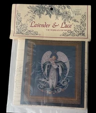 Lavender Lace Victorian 37 Designs ANGEL THE SEA Cross Stitch Pattern New Sealed