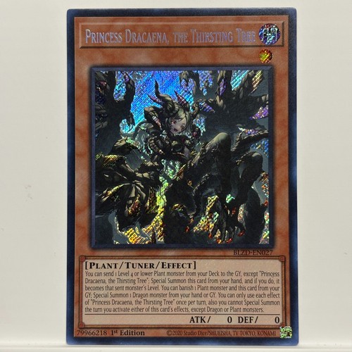 Princess Dracaena, the Thirsting Tree BLZD-JP027 YuGiOh Japanese Blazing Dominion card