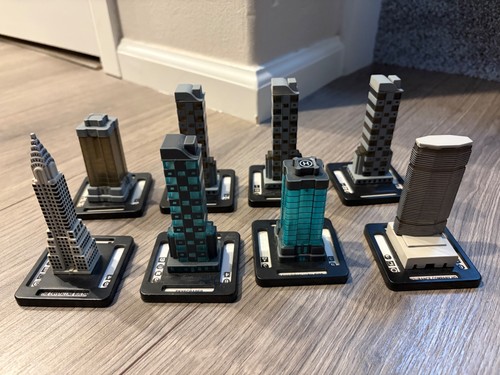 MONSTERPOCALYPSE Rise CMG Game LOT OF 8 Buildings