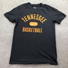 Tennessee Volunteers Shirt Mens Small Black NCAA Basketball Nike Graphic Tee