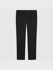 Uniqlo Black Pleated Miracle Air Pants 32 inch Basics (Purchased in Japan)