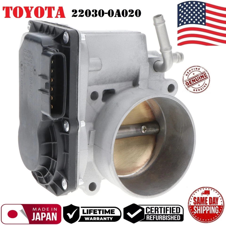 ✅ GENUINE Throttle Body For 2002-10 TOYOTA LEXUS ES330 RX330 RX400h #22030-0A020 - Image 2 of 4