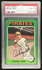 1975 Topps #77 Richie Zisk PSA 4
