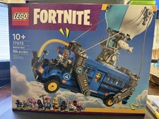 LEGO Fortnite Battle Bus 77073, 954 Pieces, Ages 10+, Box