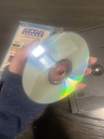 Joe Montana's NFL Football (Sega CD, 1993) Booklet Registration Case Disc As Is