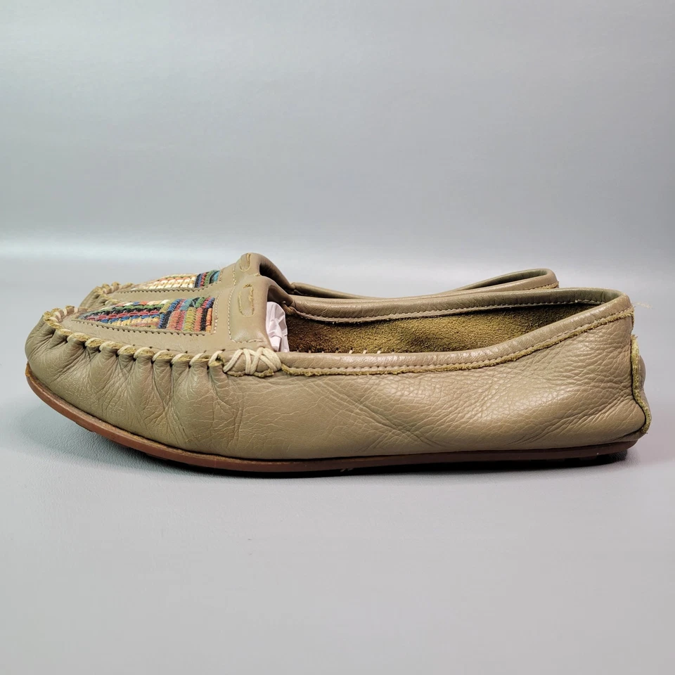 Vintage Robert Wayne Mens 6.5 Driving Moccasin Slip-On Loafers Leather Inca - Image 2 of 4