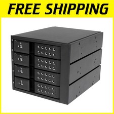 4-Bay SATA III/SAS II Trayless Rack Enclosure