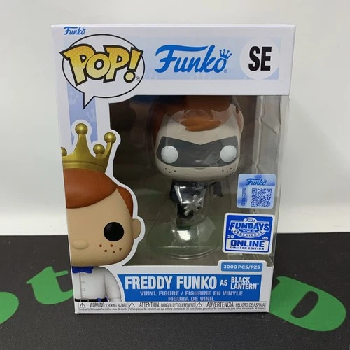 Freddy As Black Lantern LE Funko Fundays DC Universe Comics Online Exclusive