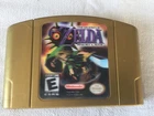 Legend of Zelda: Majora's Mask N64 Holographic Collector's Nintendo 64 AUTHENTIC