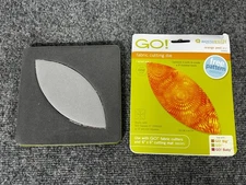 AccuQuilt Go! 55455 Orange Peel 4 1/2" Fabric Cutting Die