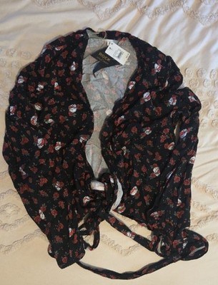 Grateful Dead Wrap Blouse