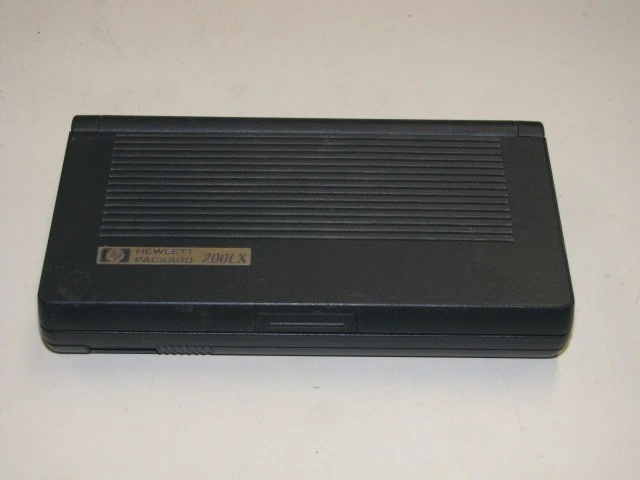 FUNCIONA De colección HP 200LX Pantalla Gráfica Portátil PC Palmtop 1MB - ¡LEER!! Foto 2 de 4