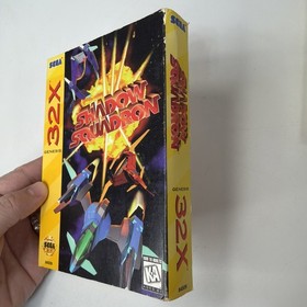 Shadow Squadron (Sega 32X) In Box No Manual- Tested