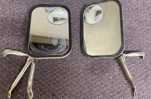 MIRRORS STAINLESS STEEL CHEVY G10 G20 G30 Van 19711972 1973 1974 1975 1976 1977