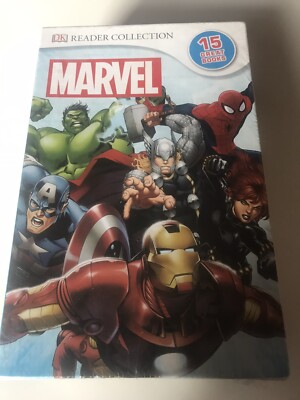 Marvel Super Hero DK Reader Collection 15 Books Fantastic Four X-MEN AVENGERS