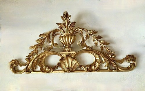 Wanddeko Wandrelief Barock 77x36 Wanddekoration Antik Türdekoration/bogen - Bild 19 von 26