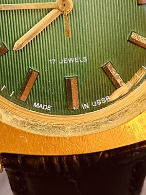 ZARIA ZARJA Vintage Soviet mechanical mens watch. Rare. USSR #6128