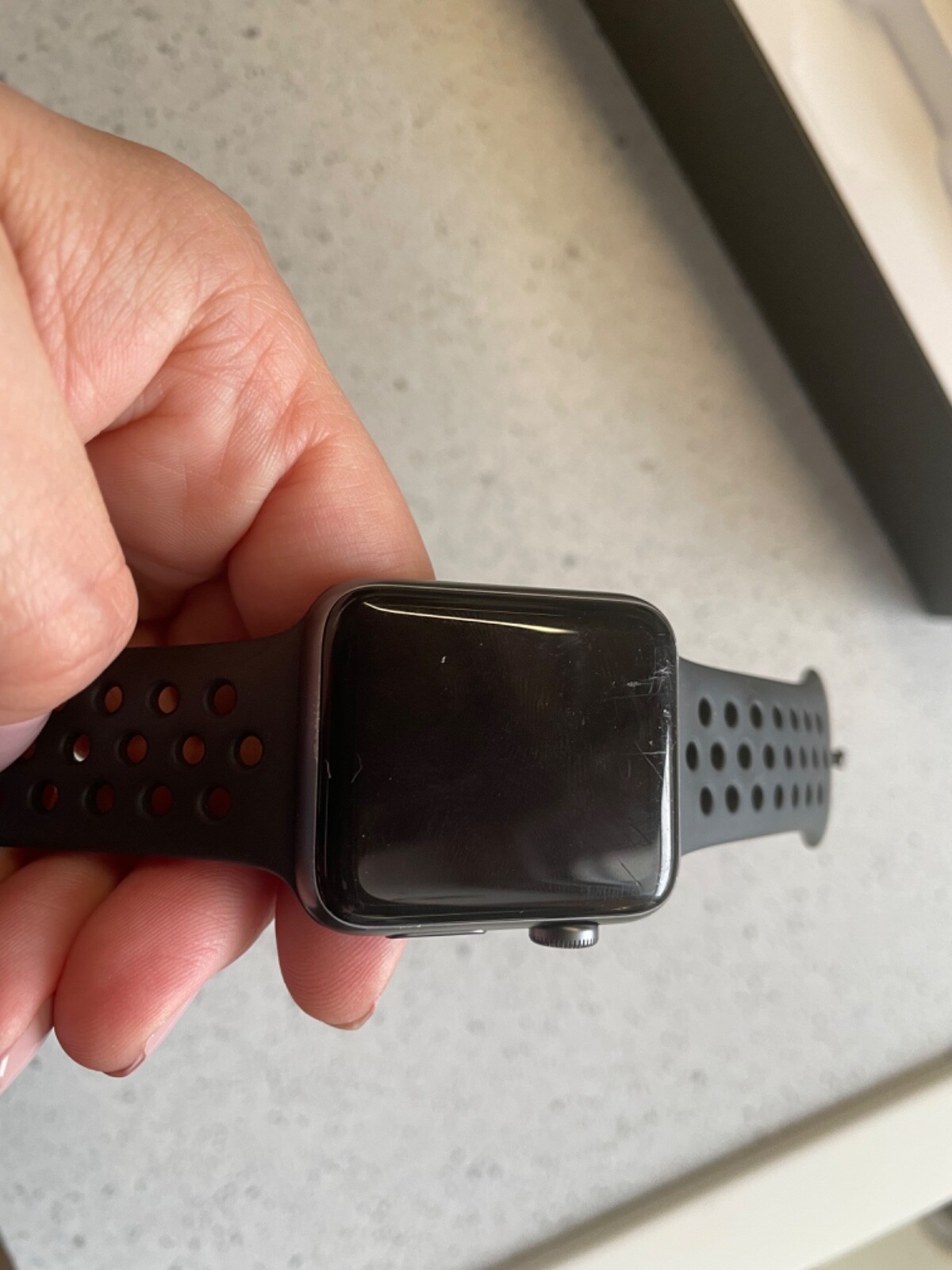 Apple Watch Nike+ 42mm Space Gray Aluminium Case with Anthracite/Black Nike  Sport Band (GPS) - (MQL42LL/A) for sale online | eBay
