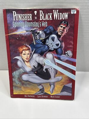 PUNISHER-BLACK WIDOW: SPINNING DOOMSDAY'S WEB. 1992. Graphic novel.