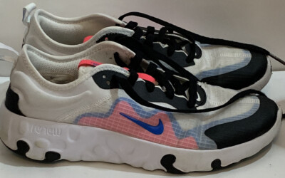 Nike Renew Lucent Boys Shoes Size 6.5Y Color: White/Photo Blue/Hyper Pink