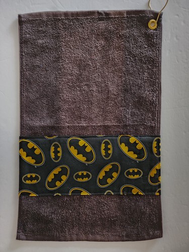 BATMAN ASCIUGAMANO GOLF 11” X 18” - Foto 2 di 2