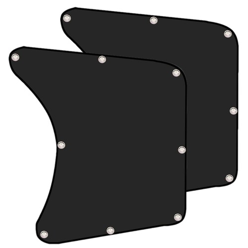 1pair Side Window Sun Shade for Semi-Truck Anti-UV Sun Protection Mesh Universal
