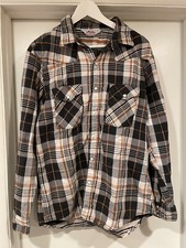 Dakota By Five Brothers Plaid Western Shirt, Size XL, Snap Made In USA