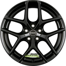 Borbet Y black glossy 6.5x16 ET38 - LK5/100 ML57.1 Felge Alu
