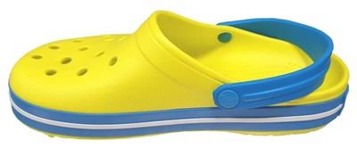 kids crocs yellow