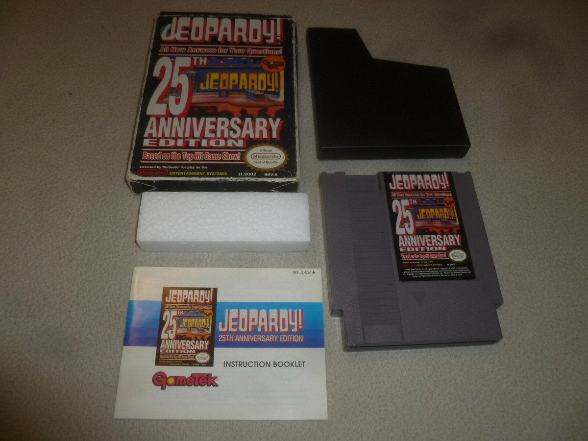 ファミリーコンピュータ - FC★JEOPARDY 25TH ANNIVERSARY EDITION NES Jeopardy! 25th Anniversary Edition (Nintendo Entertainment