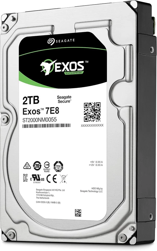Seagate ST2000NM0055 2TB 3.5in 6Gbps 7.2K RPM 512n SATA Hard Drive - Image 3 of 3