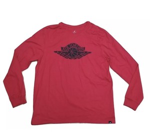 red long sleeve jordan shirt