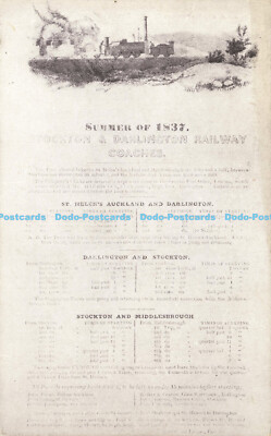 R604389 Die Chroniken von Boulton Abstellgleis Sommer 1837 Stockton und Darlington