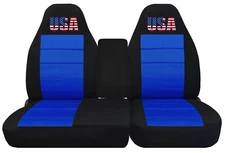 Front set car seat covers fits FORD F150 TRUCK 97-03  40/60 HIGHBACK W/ CONSOLE