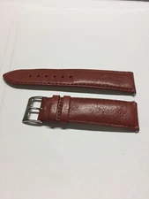 SWISS TECH LEATHER WATCH BAND 22 MM QUALITY STITCHED