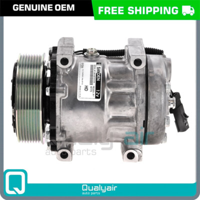 AC Compressor OEM Sanden SD7H15 fits Dodge Ram 1500, Ram 2500, Ram 3500 QR