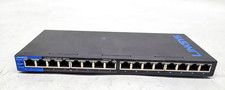 Linksys LGS116P 16-Port Unmanaged PoE Switch/Untested No AC