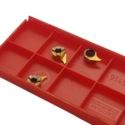 Sandvik MB-076100-00-12R 1025 Hartmetalleinsatz 1mm Nuten Einsatz IZ1