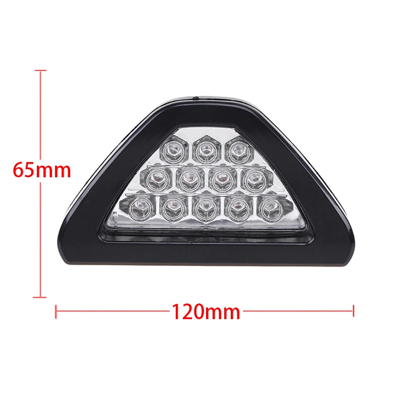 Clear F1 12LED Rear Brake Stop Light Warning Strobe Lamp For NISSAN Models US - Image 4 of 4