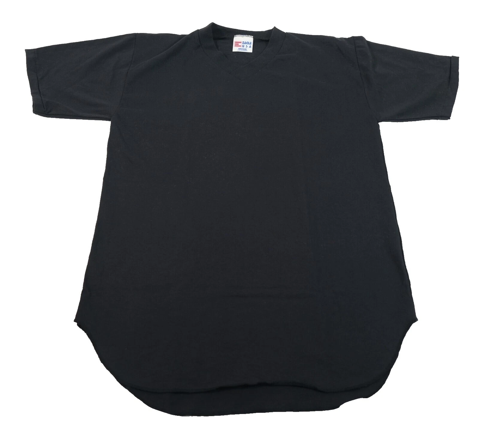 Camisetas Básicas Negro Vintage Camisetas para Hombres