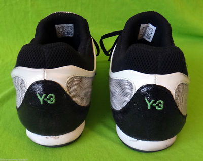 y3 yohji yamamoto ADIDAS sneaker grey black 11 green y3 yohji yamamoto ADIDAS sneaker grey black 11 green