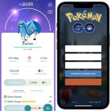 Shiny Zacianmini PTC 20k(read description)