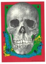 GRATEFUL DEAD MOTHER EARTH 1967 DENVER COLORADO GRAHAM POSTCARD FD-82 N/M B-12