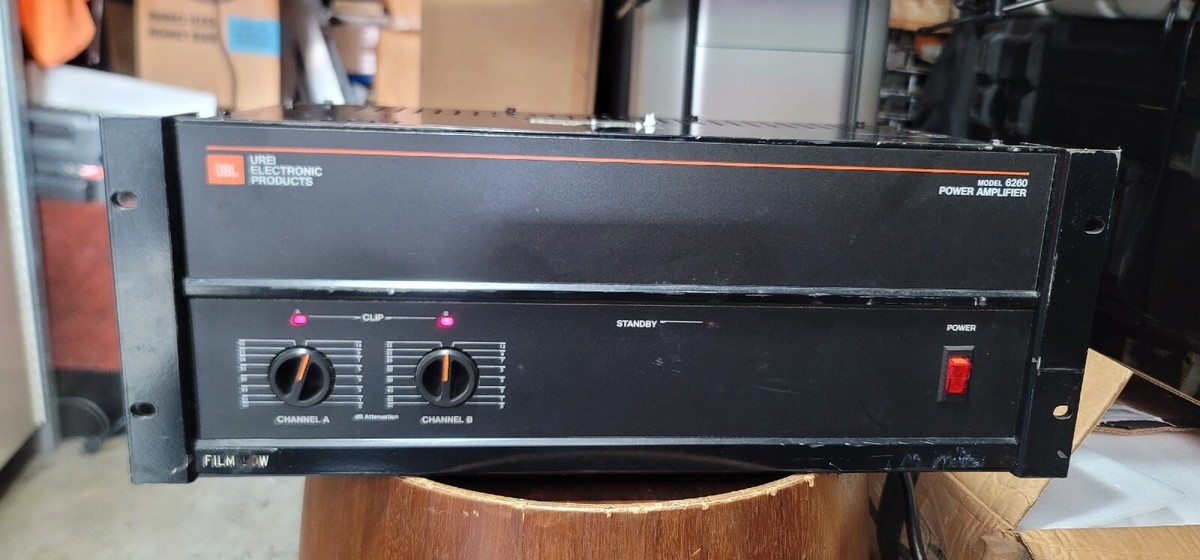 JBL UREI 6260 Two-Channel Power Amplifier (church owned) CG00UKE