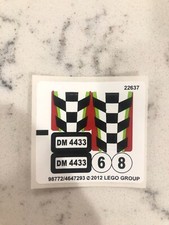 LEGO STICKER SHEET for 4433 Dirt Bike Transporter, New  Genuine