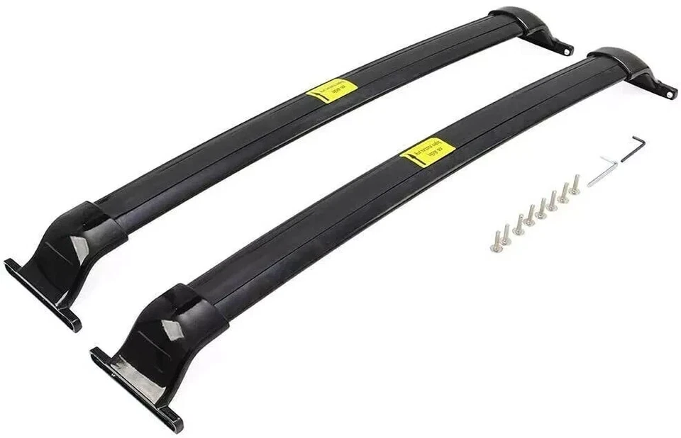2PCS Cross Bar Fits For Honda Prologue 2024-2026 Roof Rail Kayak Cargo Carrier - Image 2 of 4